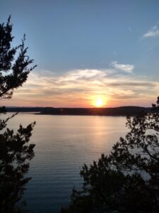 Lake Ouachita Sunset